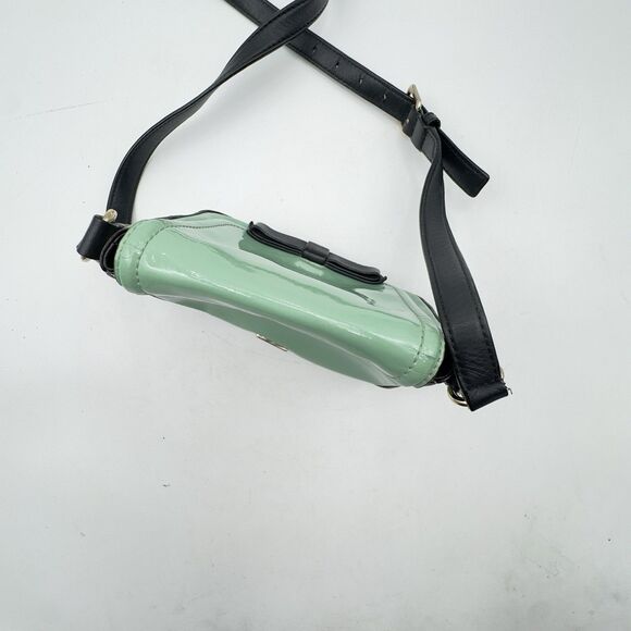 Kate Spade New York Jade Chelsea Park Patent Leather Bow Small Crossbody Bag - Picture 6 of 9